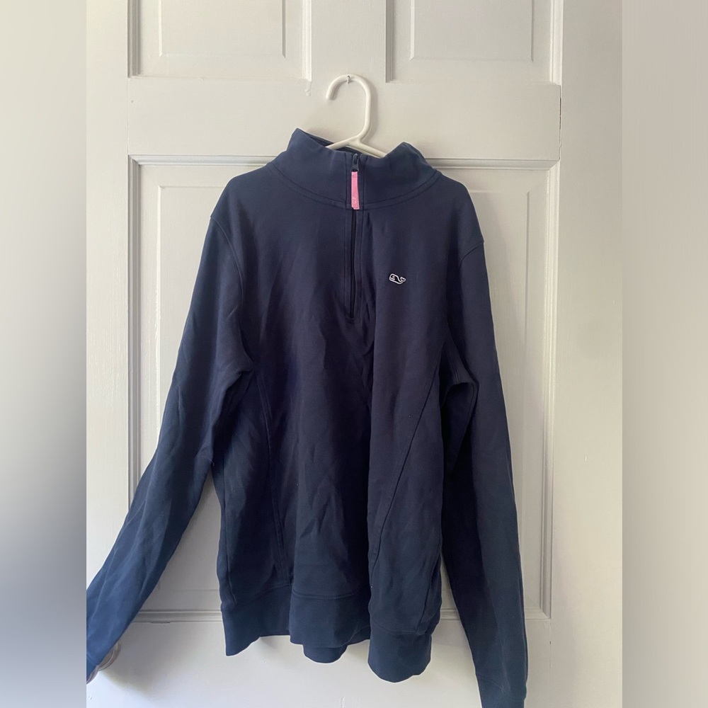 vineyard vines half zip sweatshirt